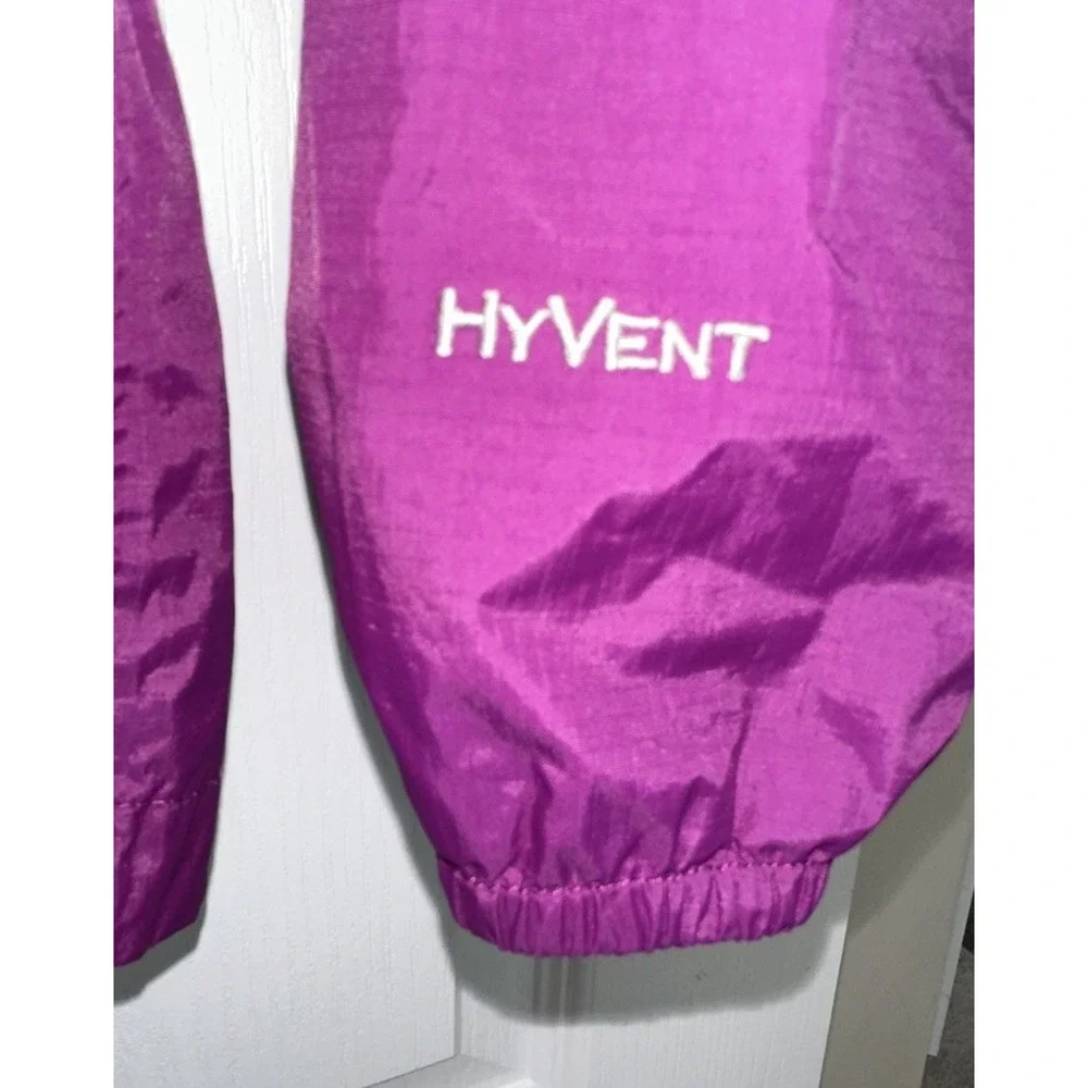The North Face HYVENT Rain Jacket Girls 18 XL Nylon Waterproof Lightweight Hood‎